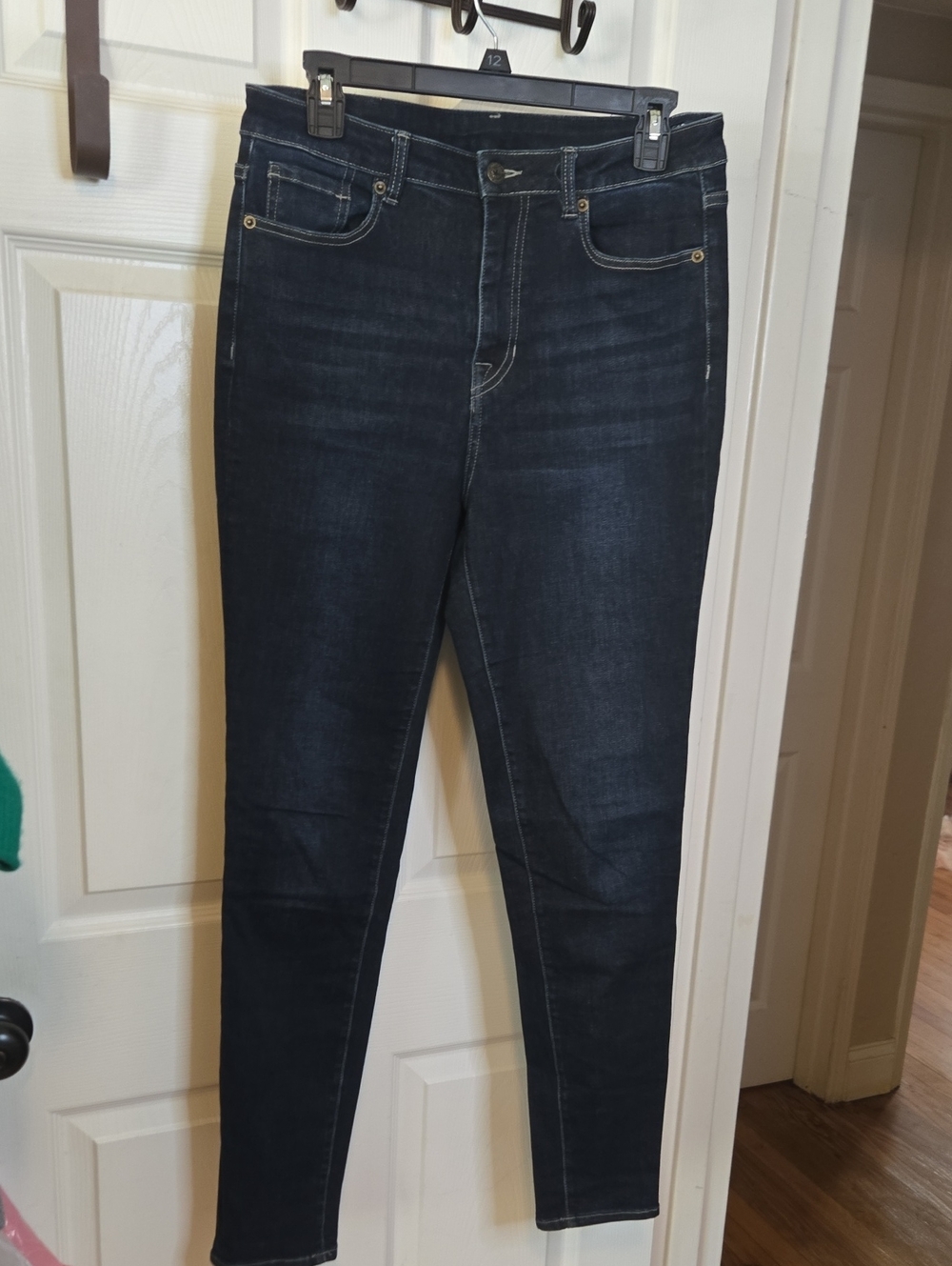 Buffalo David Bitton Women's Skinny Jeans in Dark Blue